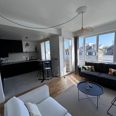 Charmant Appartement T3 Avec Balcon, Centre-Ville Lorient Extérieur photo