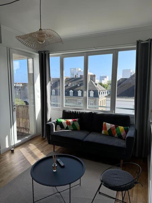 Charmant Appartement T3 Avec Balcon, Centre-Ville Lorient Extérieur photo